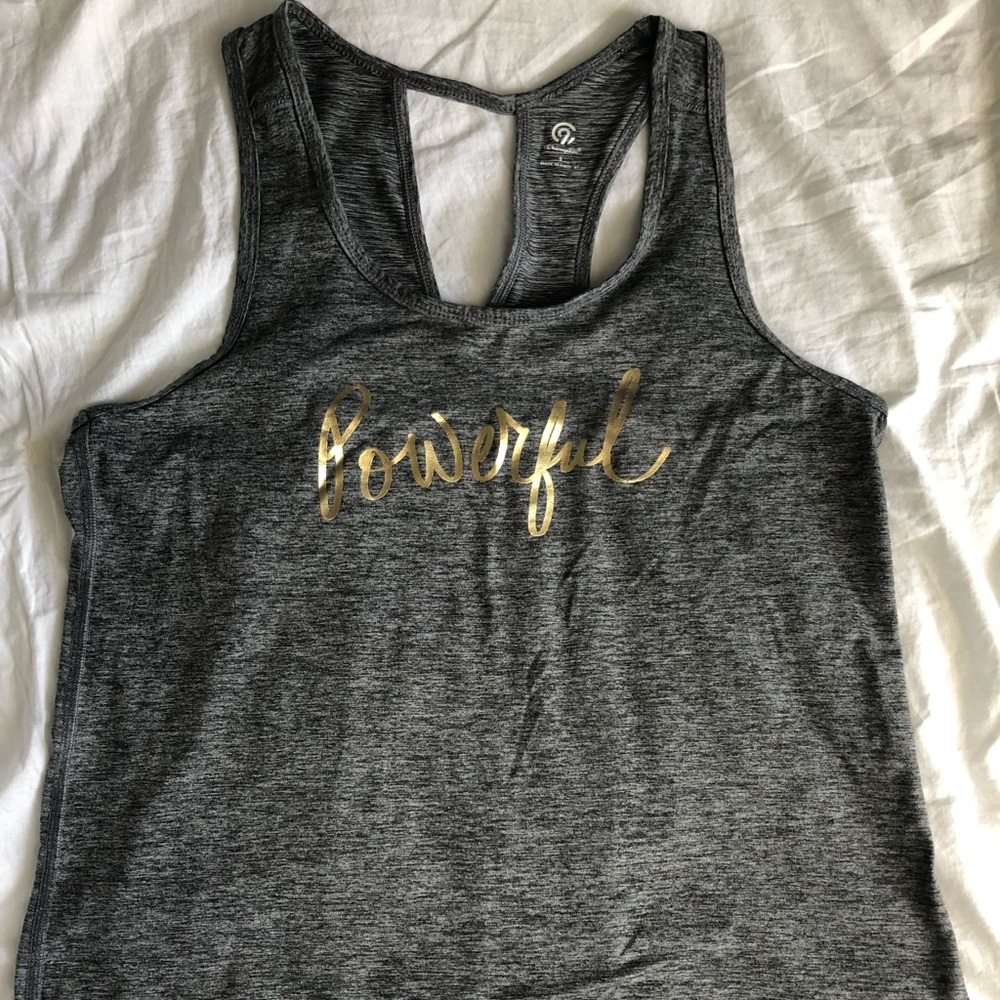 Champion grey workout tank